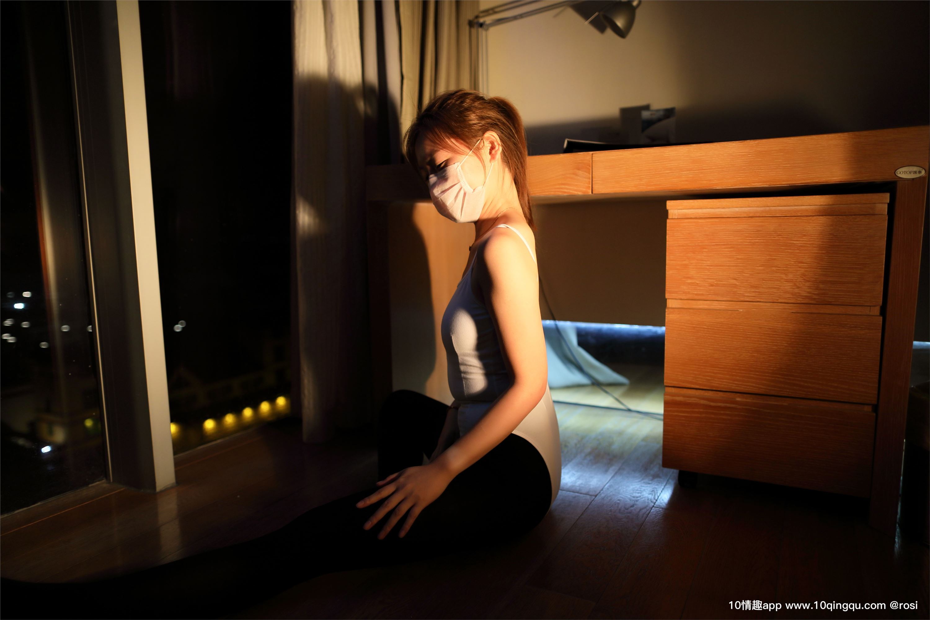 [ROSI写真]口罩系列 2019.04.12 NO.1034